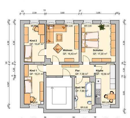 Familienwohnung in Leubnitz