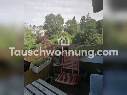 Tauschwohnung: wunderschöne Wohnung mit Balkon und Gartenbenutzung