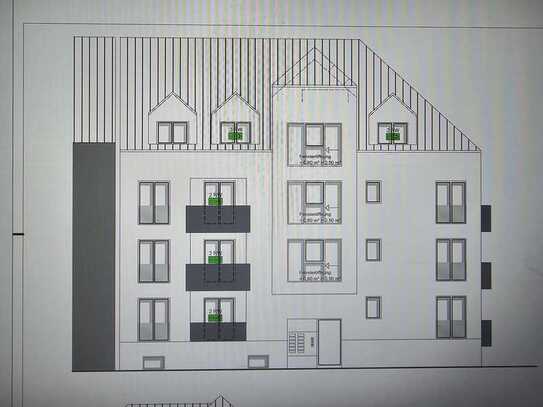 Neubau Erstbezug: 1,5-Zimmer-Wohnungen 39,29 qm-86,38 qm mit Balkon