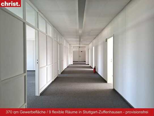 370 qm Gewerbefläche Pflege Büro Social Club Räume S-Zuffenhausen