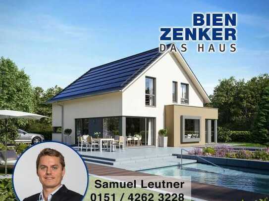 Bauen mit Bien-Zenker: Neubauprojekt in Eberbach - Einfamilienhaus mit Übereck-Panorama-Erker