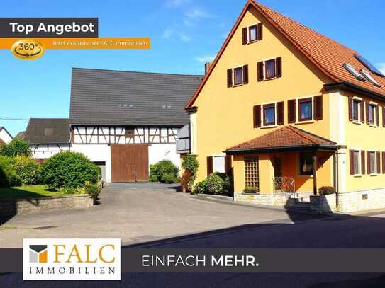 Mit Charme und Scheune - FALC Immobilien Heilbronn