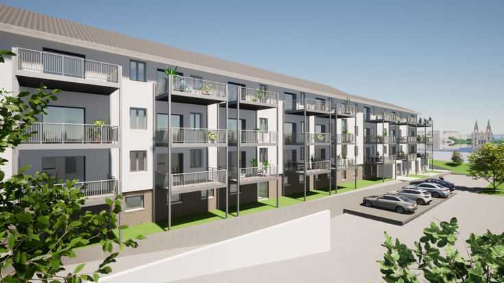                                                               Attraktive Barrierefreie 3-Zimmer Wohnung mit Balkon in Schotten                                                       in Ulrichstein (Vogelsbergkreis)