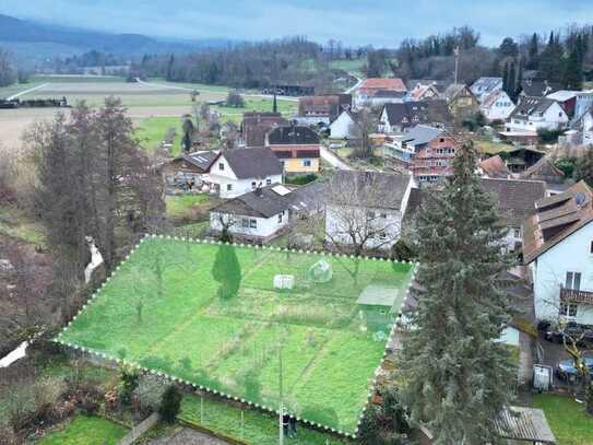 Bauplatz in perfekter Ortsrandlage von Buggingen