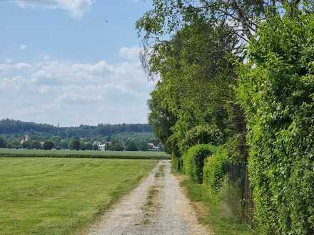 Freizeitgrundstück stadtnah im Grünen