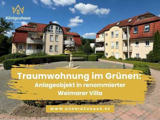 Traumwohnung im Grünen: Anlageobjekt in renommierter Weimarer Villa