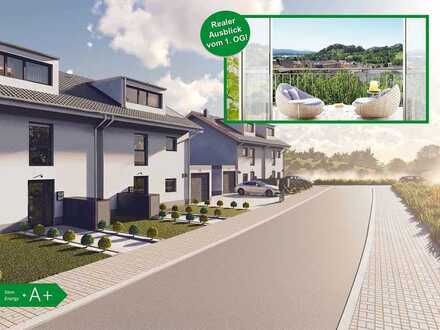 Neubau (A+) I XL-Balkon I Fernblick I Feldrandlage I provisionsfrei I Donzdorfer Twinhomes