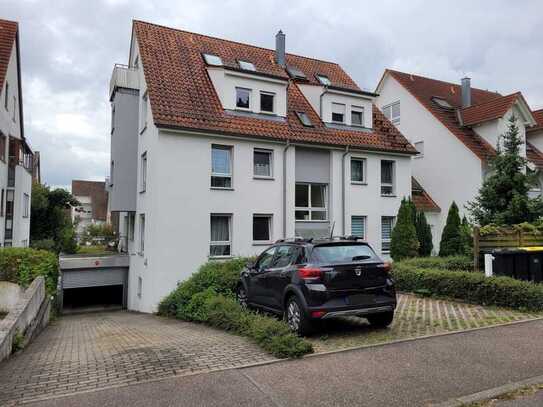 Stilvolle 2-Raum-Wohnung mit Terrasse und Einbauküche in Ludwigsburg/Pflugfelden