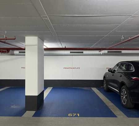 Tiefgaragenstellplatz direkt am Augsburger Bahnhof