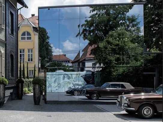 Einzigartiges PASSIV Haus, SPIEGEL Fassade und wunderschönen Garten, mitten in Traunstein -Chiemgau