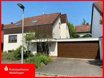 Einfamilienwohnhaus mit Einliegerwohnung!! – direkt in Backnang in sehr guter und ruhiger Wohnlage