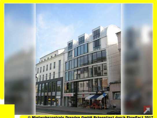 Schicke 2-Raum Maisonettewohnung mit Aufzug und Einbauküche !!! Großer Südbalkon !!