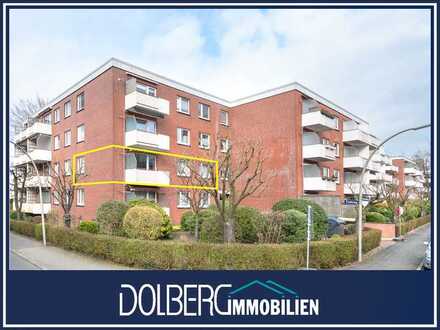 NUR NOCH WARTELISTE Optimaler Schnitt ! 3 Zimmer-Wohnung mit Balkon und Tiefgaragenstellplatz