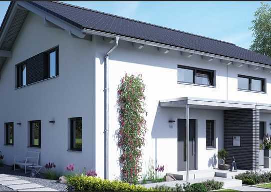 "Preissenkung" NEUBAU Doppelhaushaushälfte mit ca. 129 m² Wohnfläche auf 385 m² Grundstück
