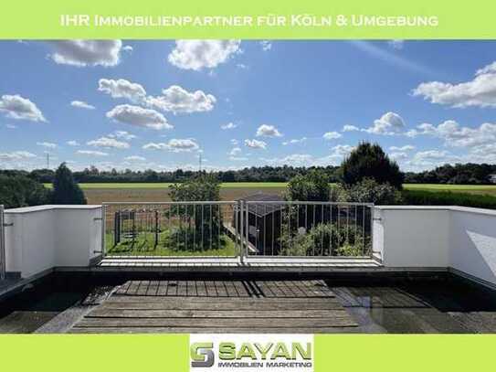 SAYAN Immobilien Köln - Wunderschönes EFH mit unverbaubarem Feldblick in Jüchen-Hochneukirch -