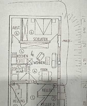 Exklusive 2-Raum-Souterrain-Wohnung in Endingen am Kaiserstuhl