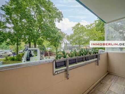 IMMOBERLIN.DE - Sonnige Wohnung mit Südwestloggia