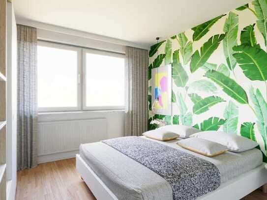 tolle 2 ZKB Wohnung - frisch renoviert