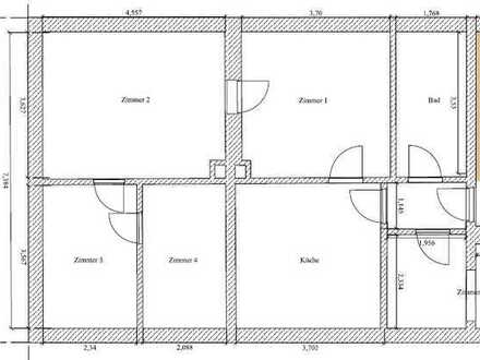 77m² KM 430 € + NK 170 € in 04668 Grimma