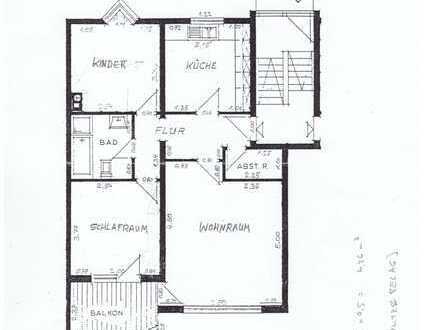 Gepflegte 3-Zimmer-Wohnung mit Balkon in Bad Säckingen