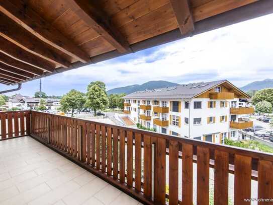 Zentral mit Bergblick - Exklusive Dachgeschoßwohnung in Bad Wiessee