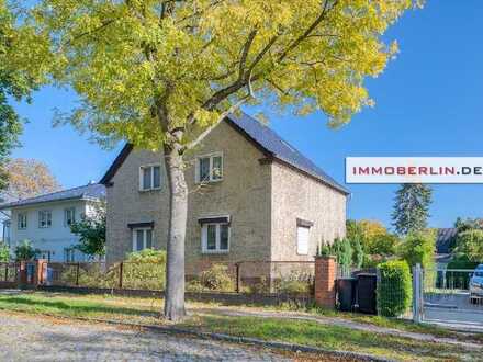 IMMOBERLIN.DE - Sehr attraktives Ein-/Zweifamilienhaus auf idyllischem Grundstück
