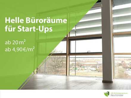 Helle Büroräume im Gründerzentrum an Start-ups zu vermieten