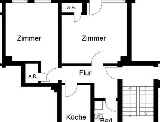 Freifinanzierte Wohnung in Köln Vingst (OHNE WBS)