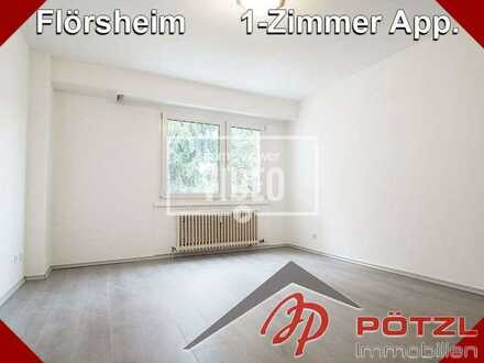 Gepflegtes 1-Zimmer-Apt. mit ca.30m² in sehr guter Lage von Flörsheim am Main.