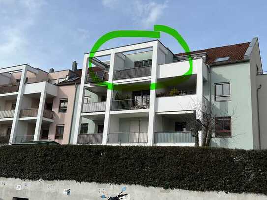 Schöne 1-Raum-Wohnung in Regensburg mit Südbalkon