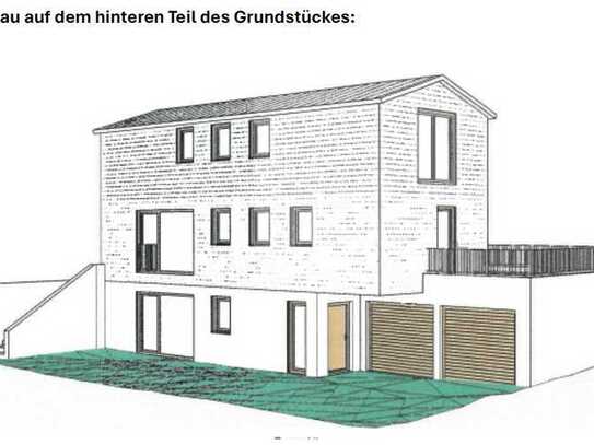 Grundstück mit 4-Familien-Haus + zusätzlicher Baumöglichkeit