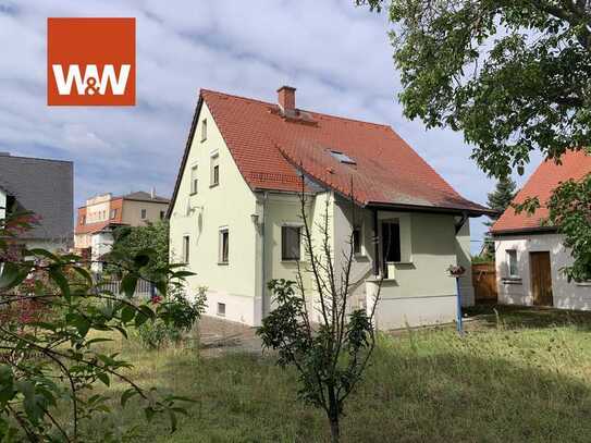 Schönes Einfamilienhaus in ruhiger Lage nahe Riesa - mit Garage & Nebengelass