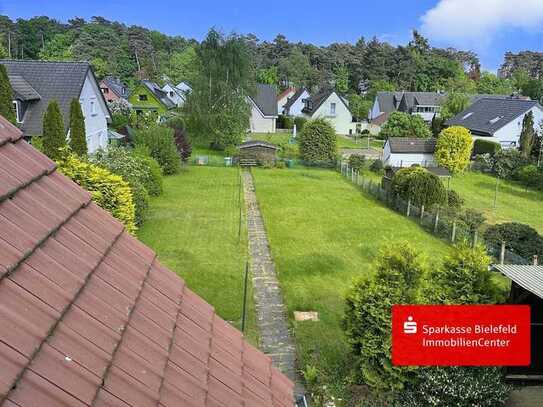 Großes Baugrundstück mit Einfamilienhaus in der beliebten Senne