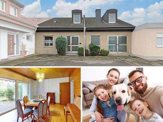 PHI KÖLN - Für Best Ager und junge Familien gleichermaßen: Aufgestockter Bungalow in Bergheim