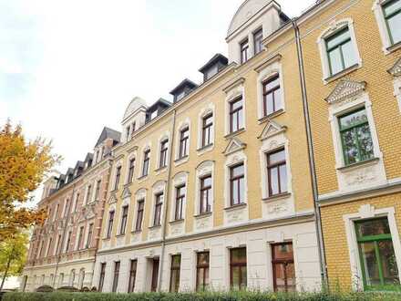 Anspruchsvoll sanierte 2-Raum-Wohnung auf dem Kassberg in Chemnitz