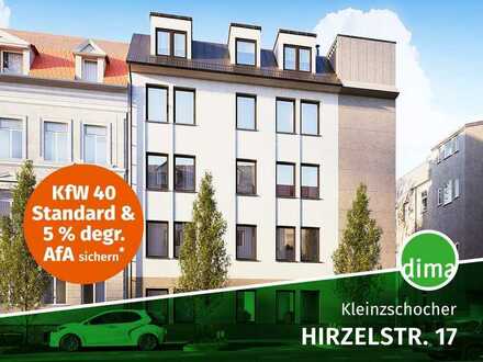 KfW-40-Neubau: Praktische EG-Whg. mit Tageslichtbad, Süd-Terrasse zum Hof, Abstellraum, FBH u.v.m.