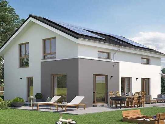 INKLUSIVE GRUNDSTÜCK! Ganz viel Platz für die Familie! Effizienter Neubau von LivingHaus!