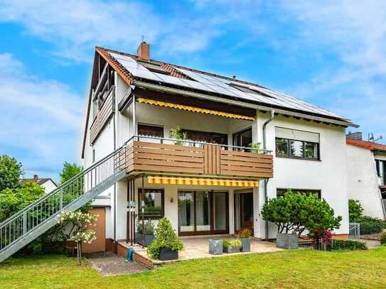 Hanau-Rosenau: Großzügige 3,5-Zimmer-Erdgeschoss-Wohnung mit Einbauküche im Zweifamilienhaus