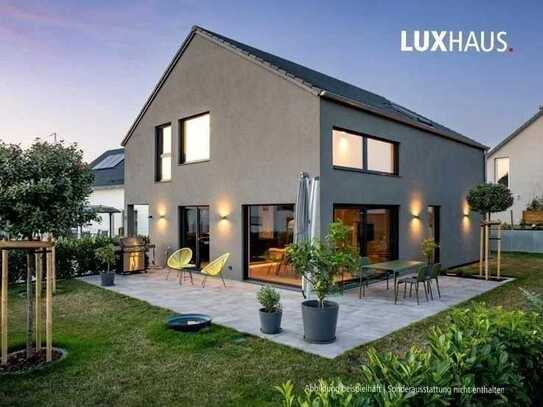 LUXHAUS Einfamilienhaus 162 m² alles noch individuell planbar Schlüsselfertig 100% Wohlfühlklima