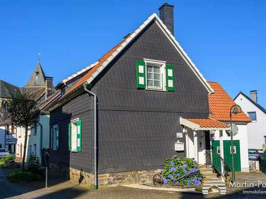 Modernisiertes Fachwerkhaus (mit Garage) 
im historischen Stadtkern