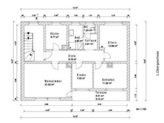 Exklusive, sanierte 4-Zimmer-Wohnung mit Balkon in Roth