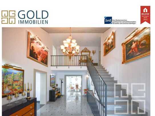 GOLD IMMOBILIEN: Elegant und großzügig - ein Domizil mit Villencharakter