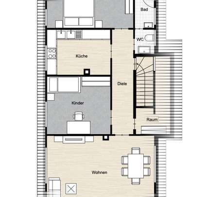 Geräumige 3-Zimmer-Wohnung mit Balkon, Einbauküche und viel Stauraum – Einziehen ab 01.02.2025!