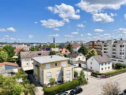 ÜBER DEN DÄCHERN VON BURGHAUSEN ! GUT GESCHNITTENE 3 ZIM. WOHNUNG MIT TOLLER FERNSICHT