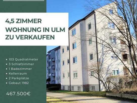 Hochwertige 4,5-Zimmer-Wohnung in Ulm - Ideal für Familie oder Kapitalanleger - Provisionsfrei