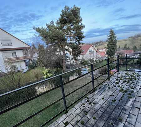 Traumhafte 3-Zimmer-Wohnung mit Blick auf den Odenwald