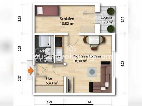 Tauschwohnung: Suche 1-2 Zimmer Wohnung tausch gegen Dresdner Wohnung