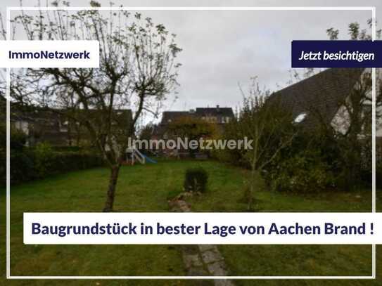 TOP***Baugrundstück mit 1.221 m² in bester Lage von Aachen Brand***NEU