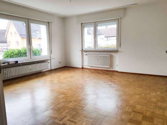 helle 3.Zi.-Wohnung in Haueneberstein, ca. 80 m² mit Garage und Gartennutzung