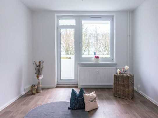 3-Raum-Wohnung mit Balkon in sanierter Wohnanlage